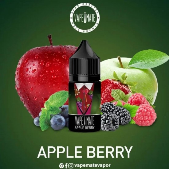 Vape Mate Apple Berry Salt Likit